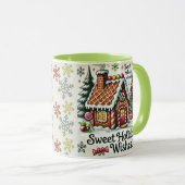 Sweet Holiday Wishes Snoep House en Snow Mok (Voorkant rechts)