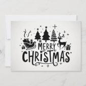 Sweet Holly Berry , niet-fotoKerstmis Feestdagenkaart (Voorkant)