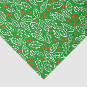 Sweet Holly-kerstfeestdag - kerstpatroon Tissuepapier (Detail)
