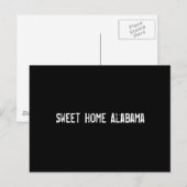 Sweet Home Alabama Briefkaart (Voorkant / Achterkant)