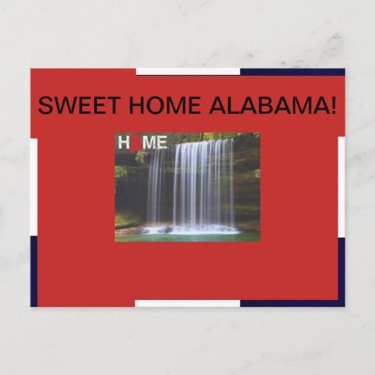 SWEET HOME ALABAMA-BRIEFKAART BRIEFKAART (Voorkant)