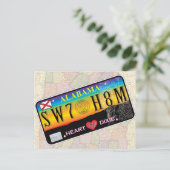 Sweet Home Alabama Briefkaart (Kaart serie) (Staand voorkant)