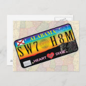 Sweet Home Alabama Briefkaart (Kaart serie) (Voorkant / Achterkant)