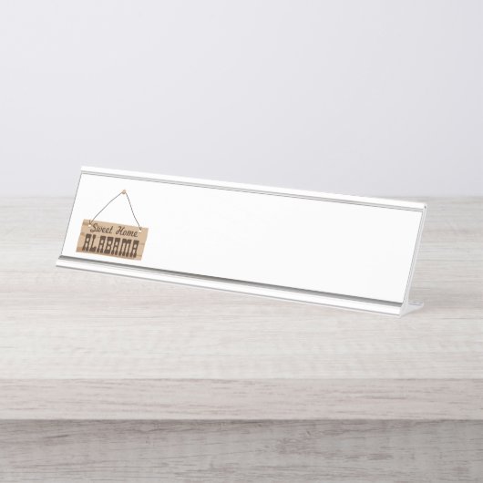 Sweet Home Alabama Bureau Naambordje (Voorkant)