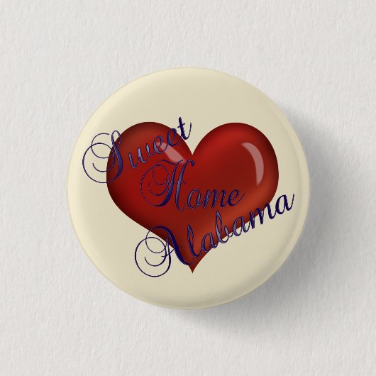 Sweet Home Alabama Button (Voorkant)