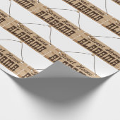 Sweet Home Alabama Cadeaupapier (Hoek)