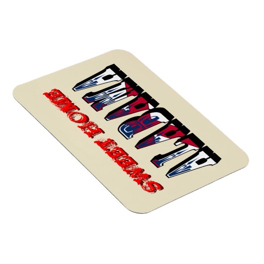 Sweet Home Alabama Flexibele magneet (Rechterzijde)