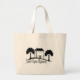 Sweet Home Alabama Grote Tote Bag