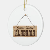 Sweet Home Alabama Keramisch Ornament (Links)