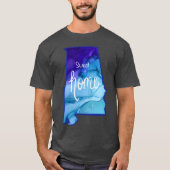Sweet Home Alabama made from Original Alcohol Ink  T-shirt (Voorkant)