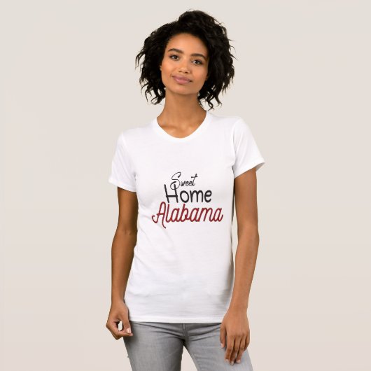Sweet Home Alabama T-shirt (Voorkant volledig)