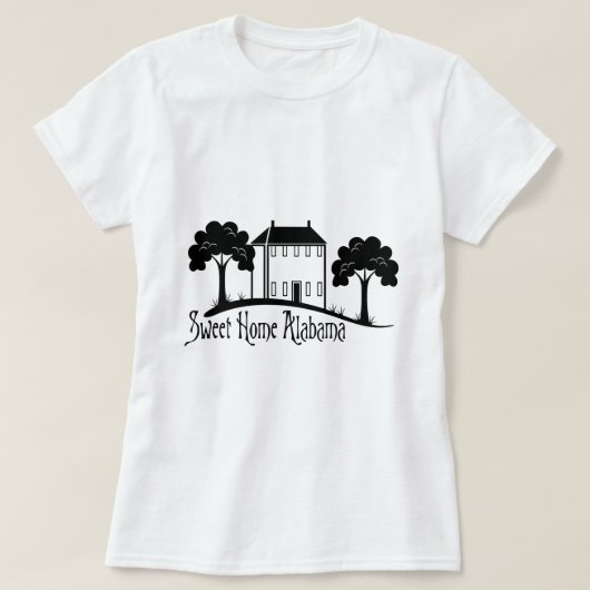 Sweet Home Alabama T-shirt (Design voorkant)
