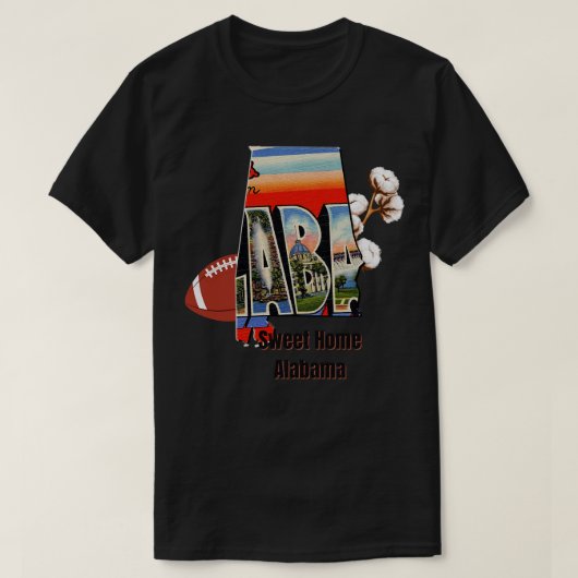 Sweet Home Alabama Tshirt (Design voorkant)