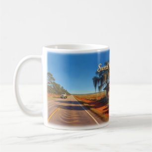 Sweet Home Alabama, zuidelijk weerzien, rode aarde Koffiemok