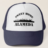 Sweet Home Alameda Funny Battleship Logo Trucker Pet (Voorkant)