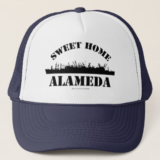 Sweet Home Alameda Funny Battleship Logo Trucker Pet