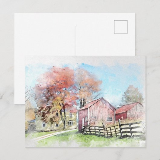 Sweet Home Briefkaart (Voorkant / Achterkant)