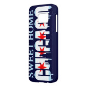 Sweet Home Chicago Flag Skyline (Achterkant Links)