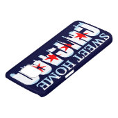 Sweet Home Chicago Flag Skyline (Onderkant)