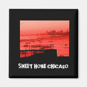 SWEET HOME CHICAGO MAGNEET (Voorkant)
