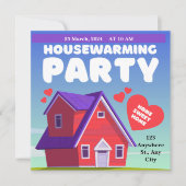Sweet Home Housewarming Party Uitnodiging (Voorkant)