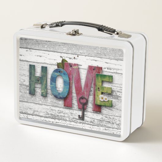 Sweet Home Hout Board Plank Wall Key Theemelk (Voorkant)