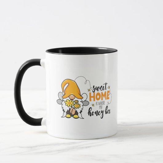 Sweet Home is waar mijn Honey Bee Coffee Mok (Links)