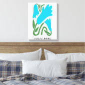 Sweet Home Muurkunst Canvas Afdruk (Insitu (Slaapkamer))