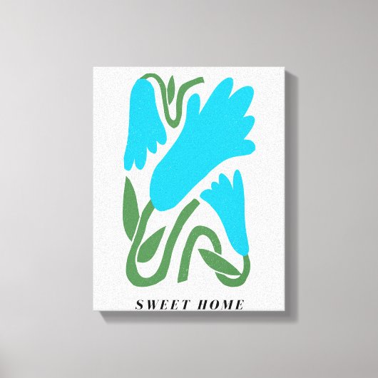 Sweet Home Muurkunst Canvas Afdruk (Voorkant)