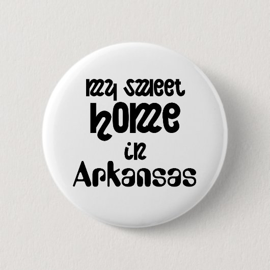 Sweet home ronde button 5,7 cm (Voorkant)