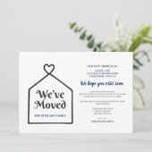 Sweet Home We hebben nieuwe adresaankondiging verp Kaart (Staand voorkant)