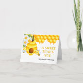 Sweet Honey Bee Bedankt Card (Voorkant)