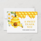 Sweet Honey Bee Bedankt Card (Voorkant)