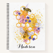 Sweet Honey Bee Floral Honeycomb