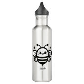 Sweet Honey Bee - Kawaii Nursery Line Art Waterfles (Links)