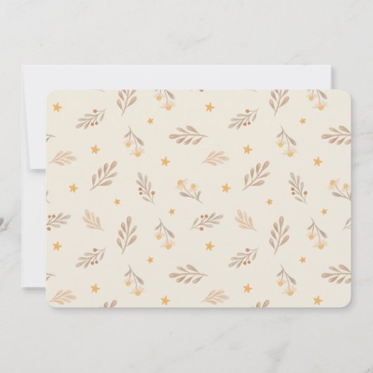 Sweet Honey Beer Verjaardagsuitnodiging Kaart (Achterkant)