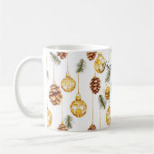 Sweet Honey Bees Pine Cones Koffiemok (Links)