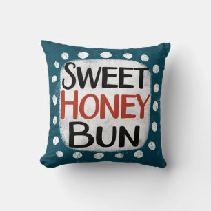 Sweet Honey Bun Sierkussen