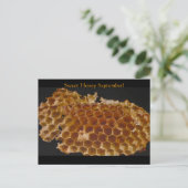 Sweet Honey September! Briefkaart (Staand voorkant)