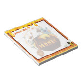 Sweet Honeybee Baby shower Notitieblok (Schuin)