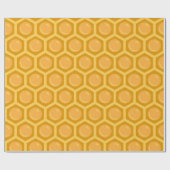 Sweet Honeycomb Wrapping Paper Cadeaupapier (Vlak)