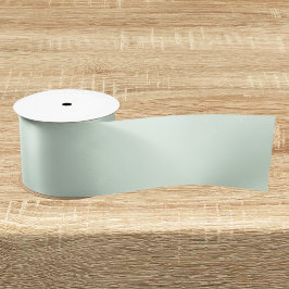 Sweet Honeydew Melon Solid Color Satijnen Lint