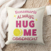 Sweet Hug Me Goodnight Moon Tekstontwerp Kussen (Deken)