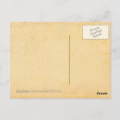 Sweet Hummingbird  Botanische Tuin Briefkaart (Achterkant)