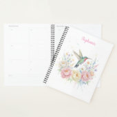 Sweet Hummingbird Floral Daily Planner (Display)