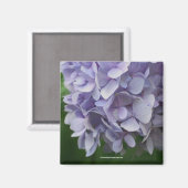 Sweet Hydrangea Flower fotomagneet - Gepersonalise Magneet (Voorkant / Achterkant)