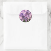 Sweet Hydrangea Flower Ronde Sticker (Tas)