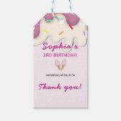 Sweet Ice Cream Birthday Cadeaulabel (Voorkant)