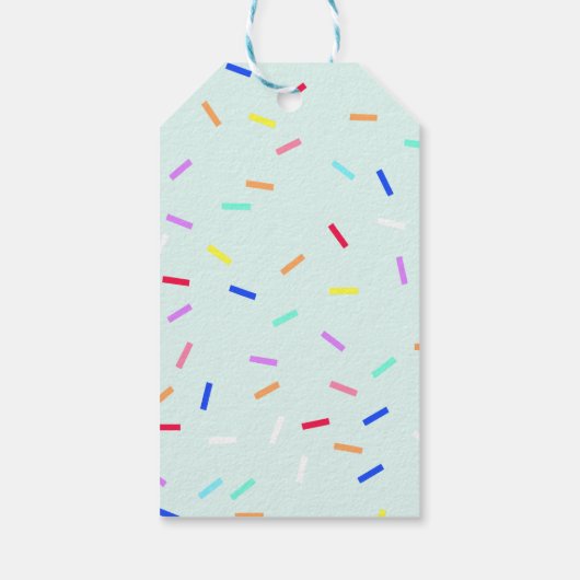 Sweet Ice Cream Birthday Cadeaulabel (Achterkant)