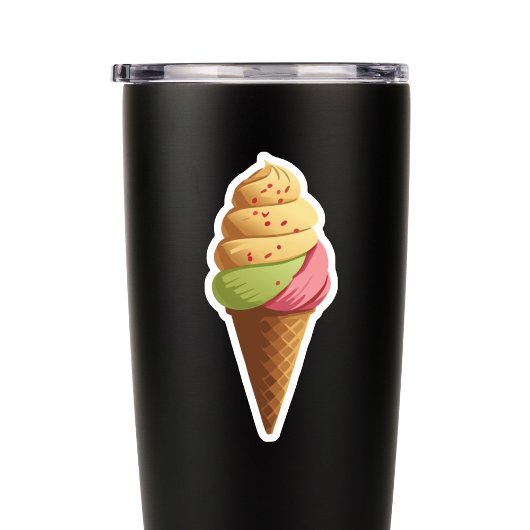 Sweet Ice Cream Cone Sticker